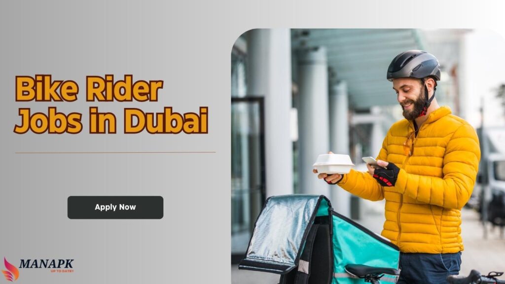 Bike Rider Jobs in Dubai